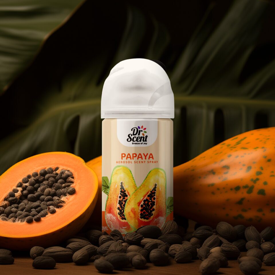 papaya aerosol scent