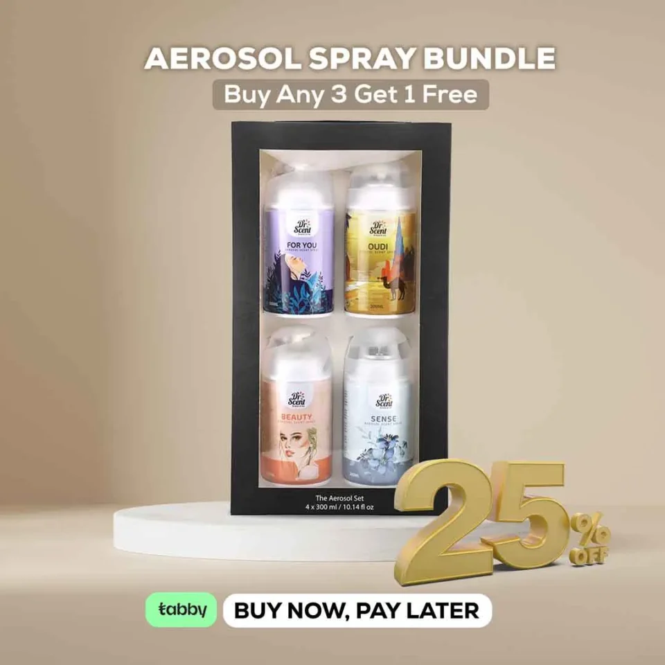 Buy Any 3 get 1 Free - Aerosol Spray Smart Bundle