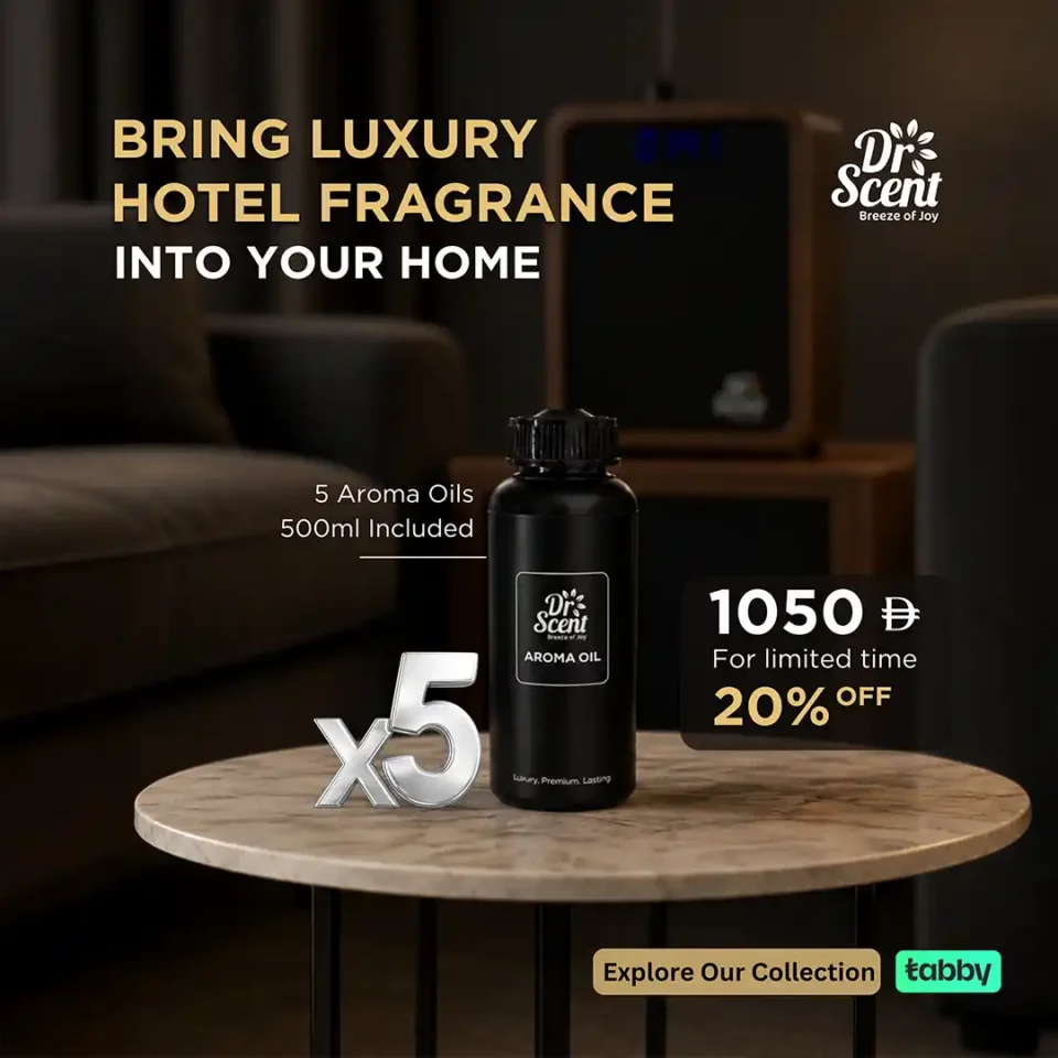 Premium Aroma Oils Bundle Offer – 5 × 500ml