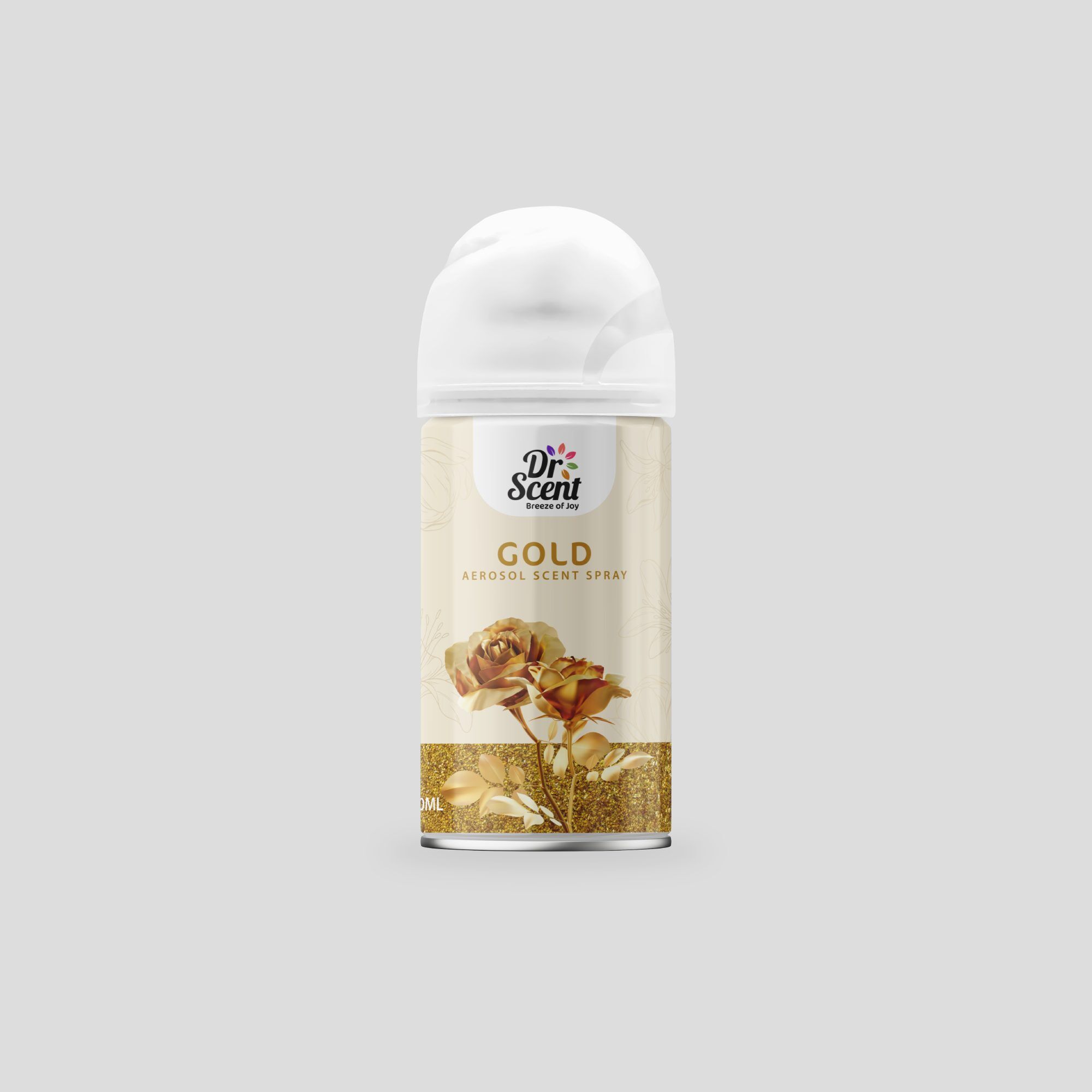 gold aerosol spray