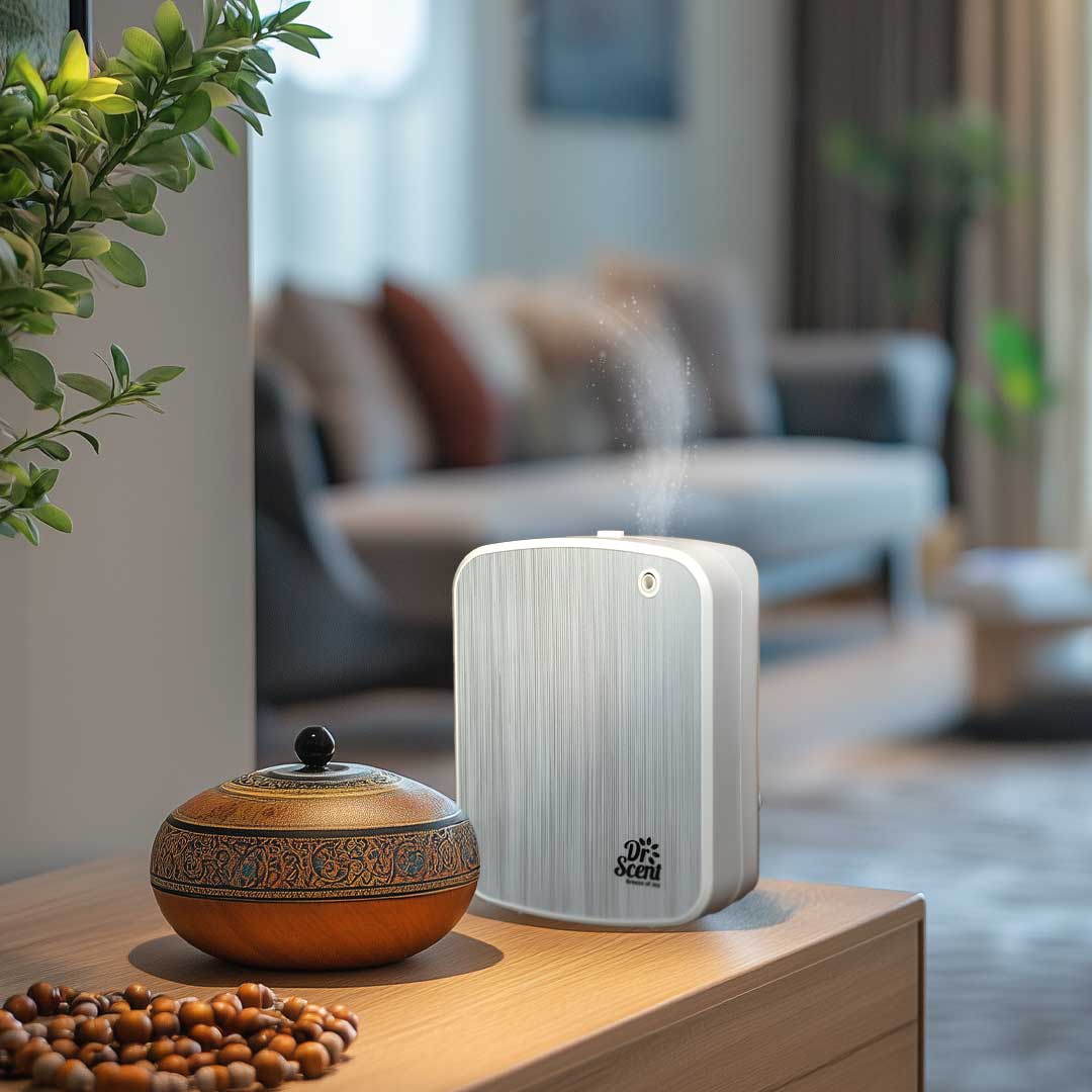 Dr Scent Zen Diffuser – Aroma Oil Scent Machine for Home & Office