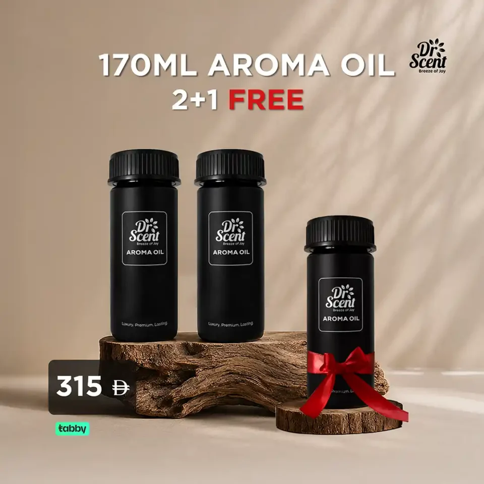 170ml Aroma Oil – Buy 2 Get 1 Free