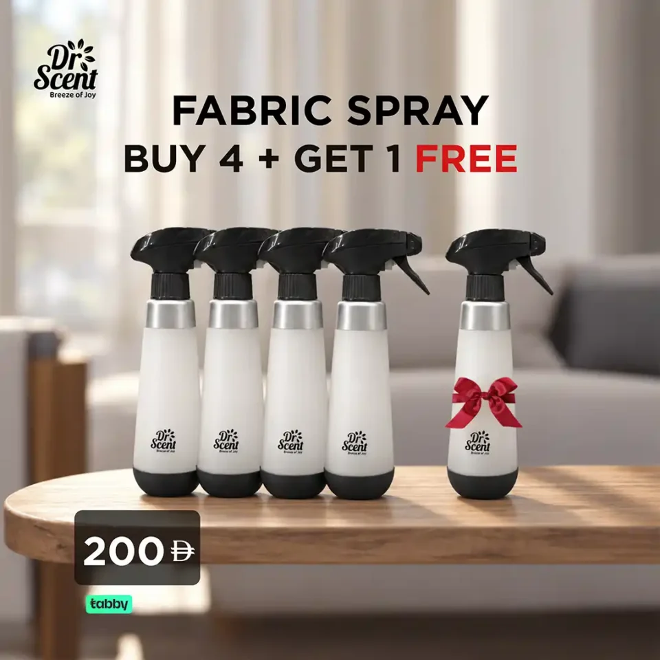 Fabric Spray Offer -  Buy Any 4 Get 1 Free